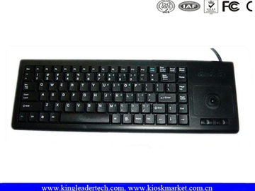 Black ABS Plastic Keyboard Laser - Etched With Magnetic Strip Reader