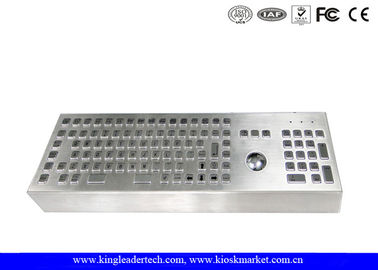 खरीदें ट्रैकबॉल डेस्कटॉप IP68 EMC USB के साथ मशीन औद्योगिक कीबोर्ड online manufacture