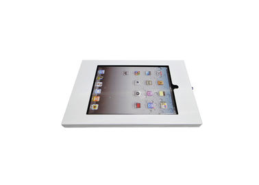 खरीदें मजबूत धातु संलग्नक Ipad कियोस्क स्टैंड पाउडर लेपित समाप्त कैमरा के साथ उजागर online manufacture