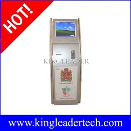 खरीदें देखा touchscreen कस्टम कियोस्क डिजाइन TSK8011 साथ सिक्का संचालित टिकट कियोस्क online manufacture