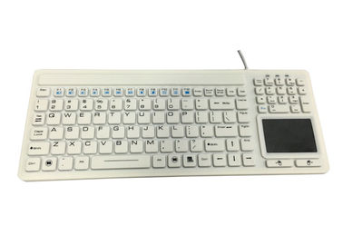 खरीदें डेस्कटॉप माउंट IP68 रोगाणुरोधी जलरोधक कीबोर्ड 107 कुंजी online manufacture