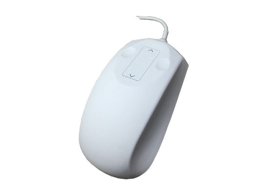 खरीदें USB2.0 व्हाइट ऑप्टिकल सिलिकॉन माउस IP68 EMC आरामदायक आकार के साथ online manufacture