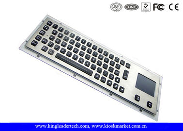 खरीदें अनुकूलन प्रबुद्ध धातु कीबोर्ड एकीकृत touchpad के साथ उच्च प्रतिरोधी online manufacture