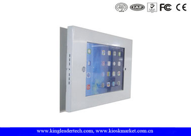 खरीदें दीवार iPad 2/3/4 / हवा के लिए घुड़सवार बीहड़ धातु आईपैड कियॉस्क संलग्नक पतली काले ब्रैकेट के साथ online manufacture